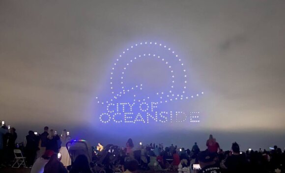 Rethinking the Fourth of July — Drones, Fireworks, and Our Complicated Celebration city of oside drones 4th of july 25 resize 1080